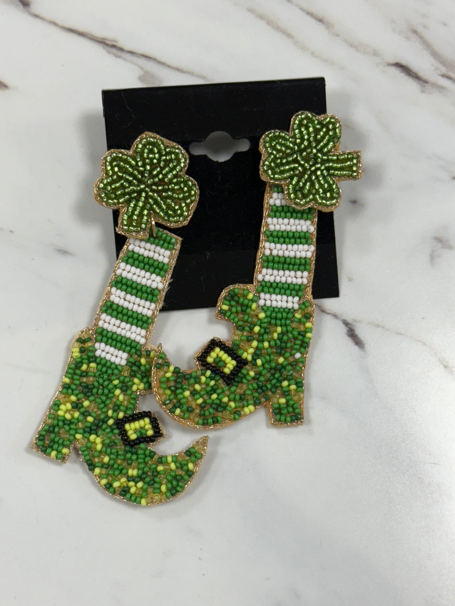 Leprechaun earrings