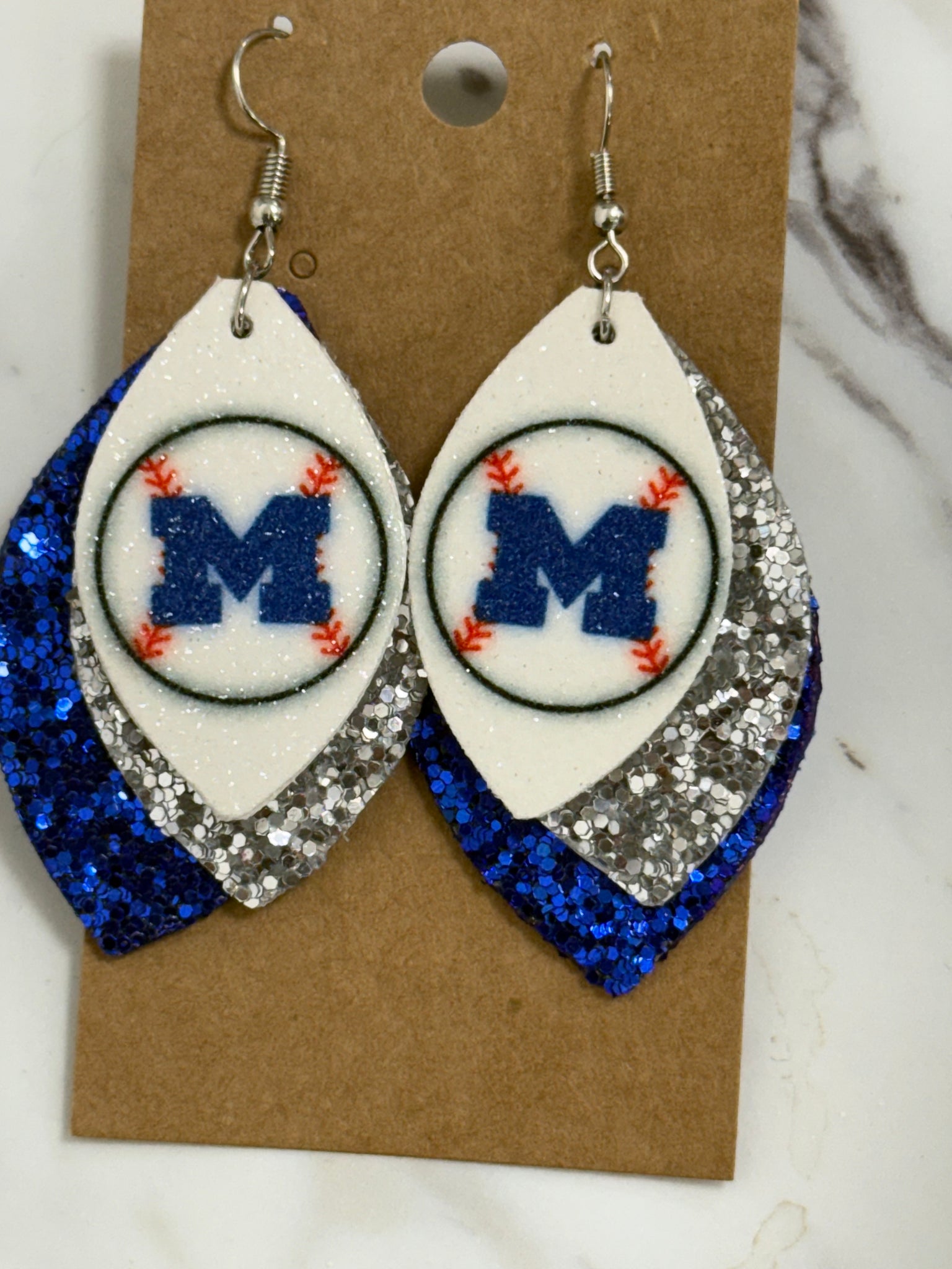 School spirit earrings