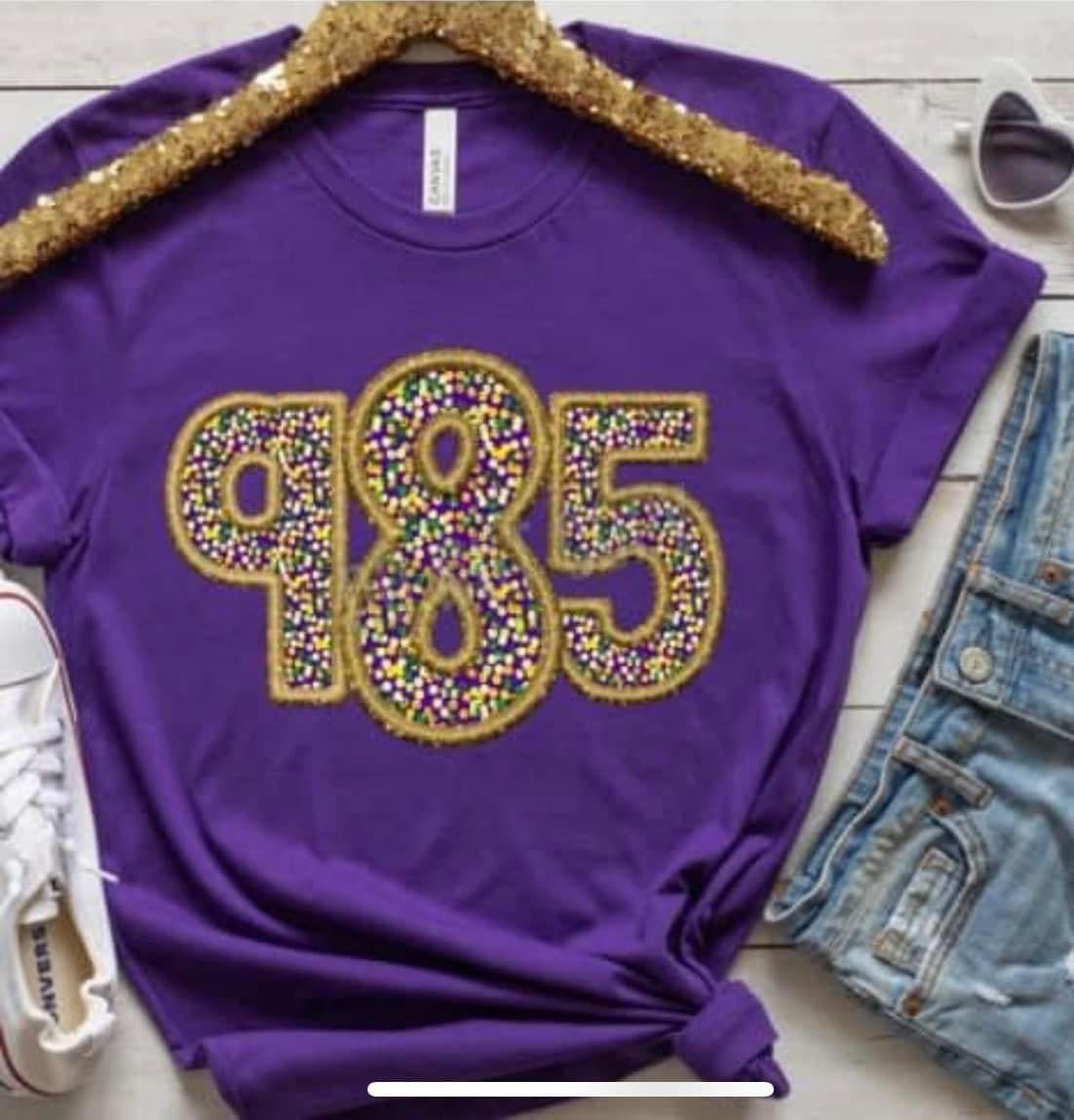 985 screen print sweatshirt