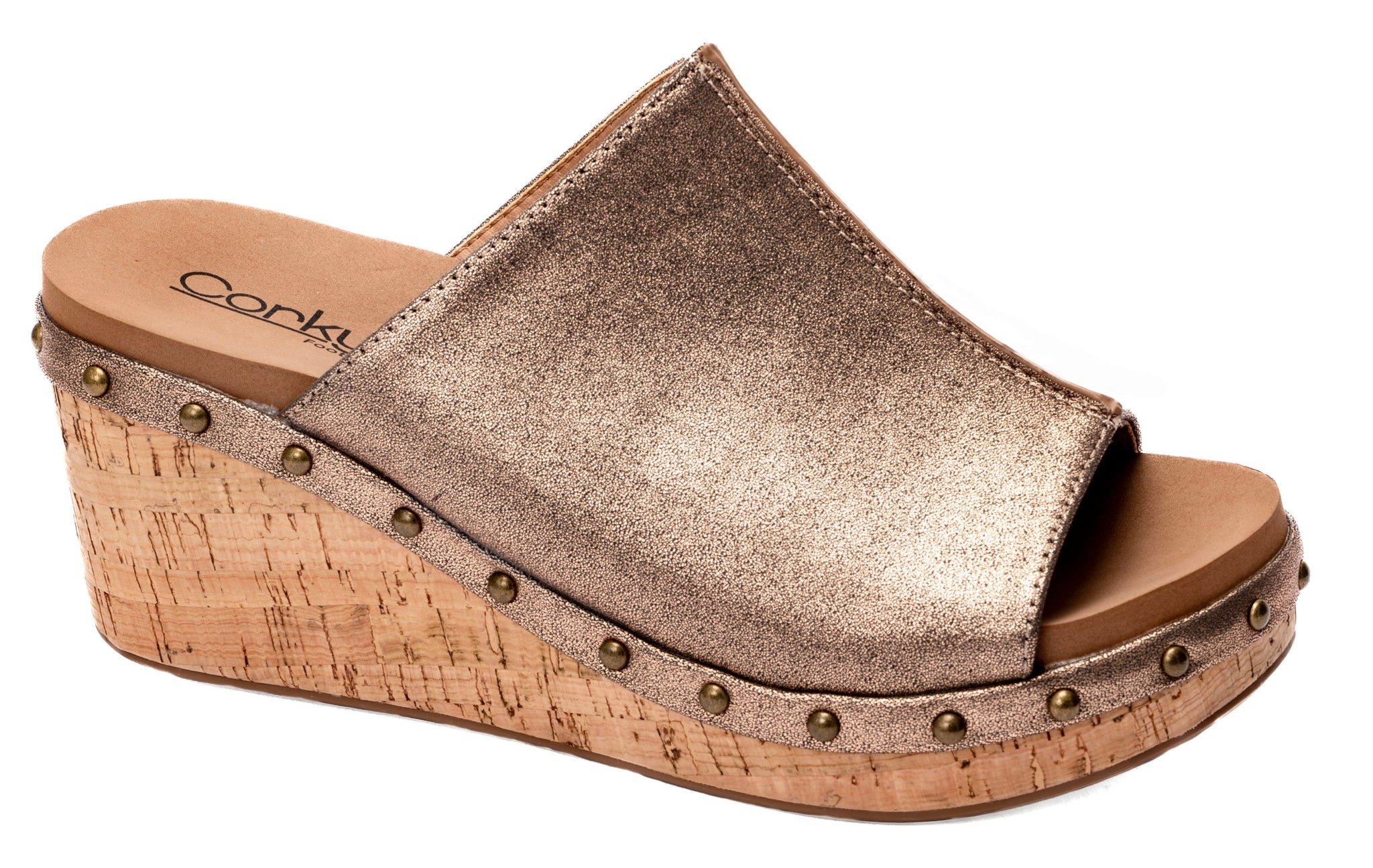 Corky's Hissy Fit bronze wedges