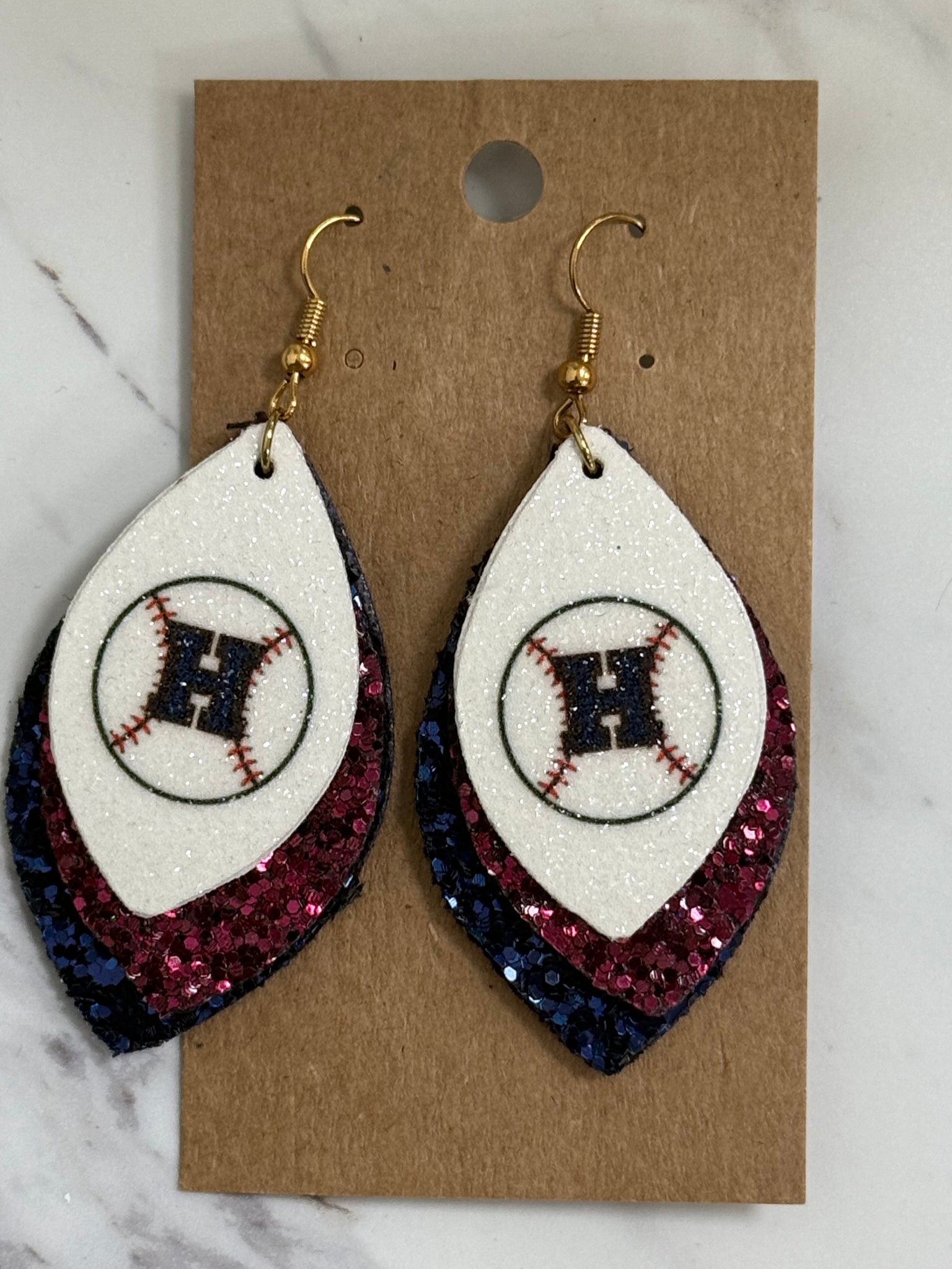 School spirit earrings