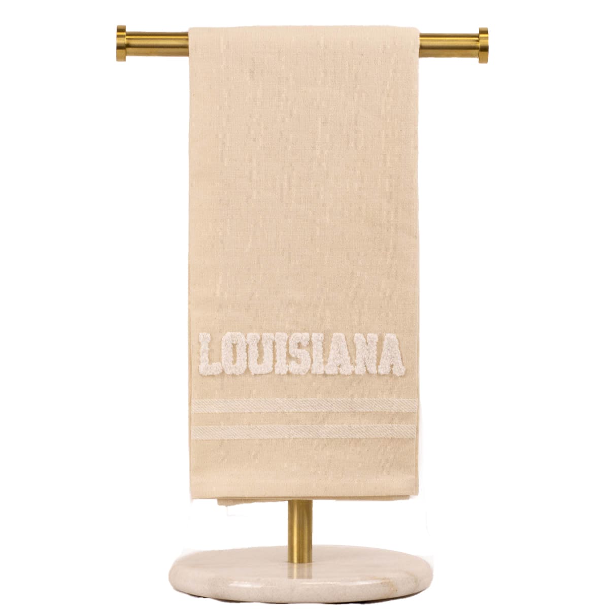 Louisiana embroidered towels