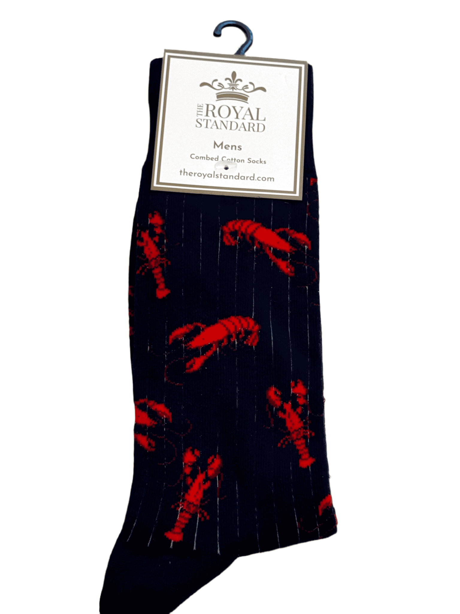 Men's Crawfish Socks blue Geaux Styles