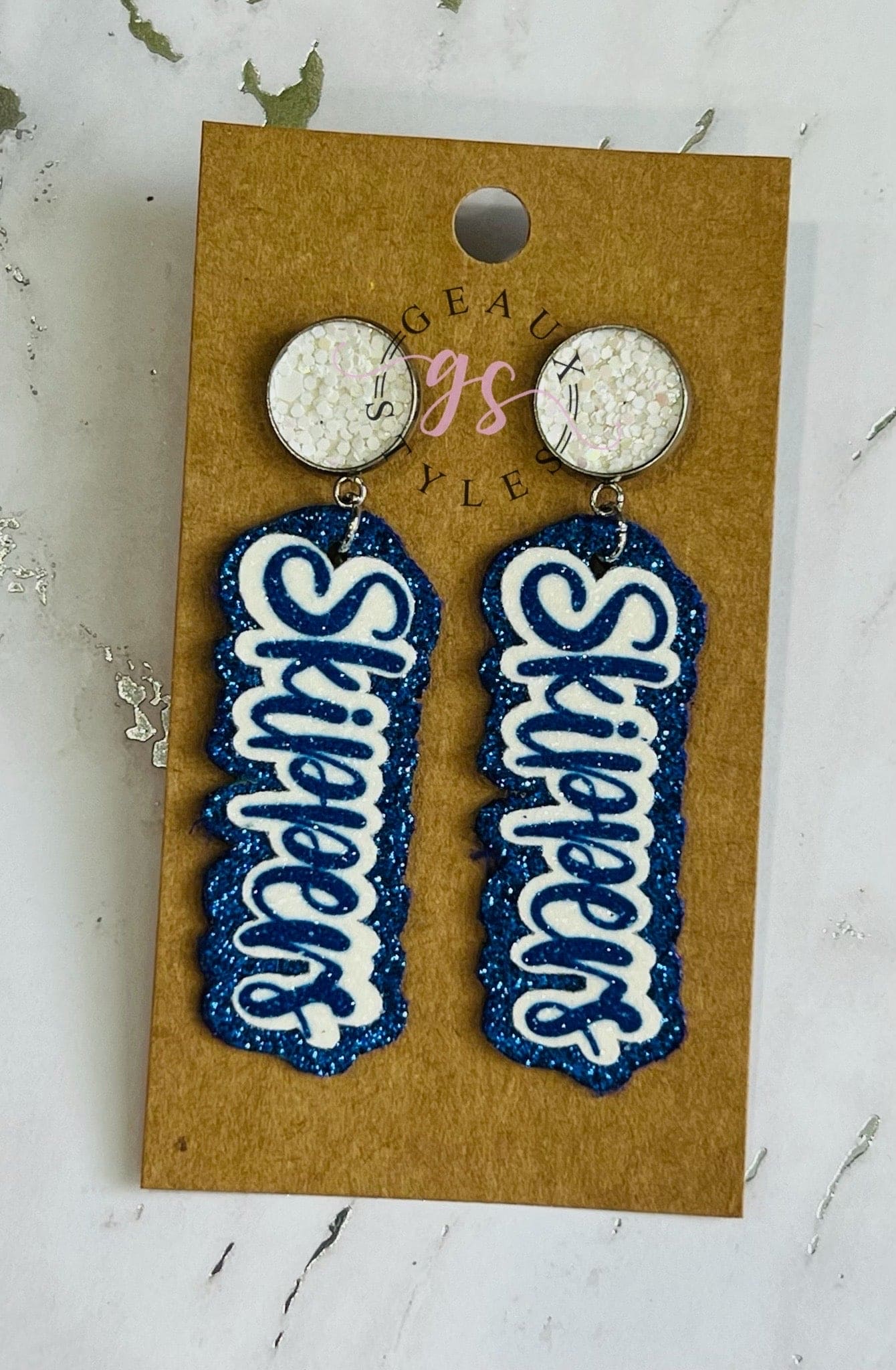 School spirit earrings Skippers