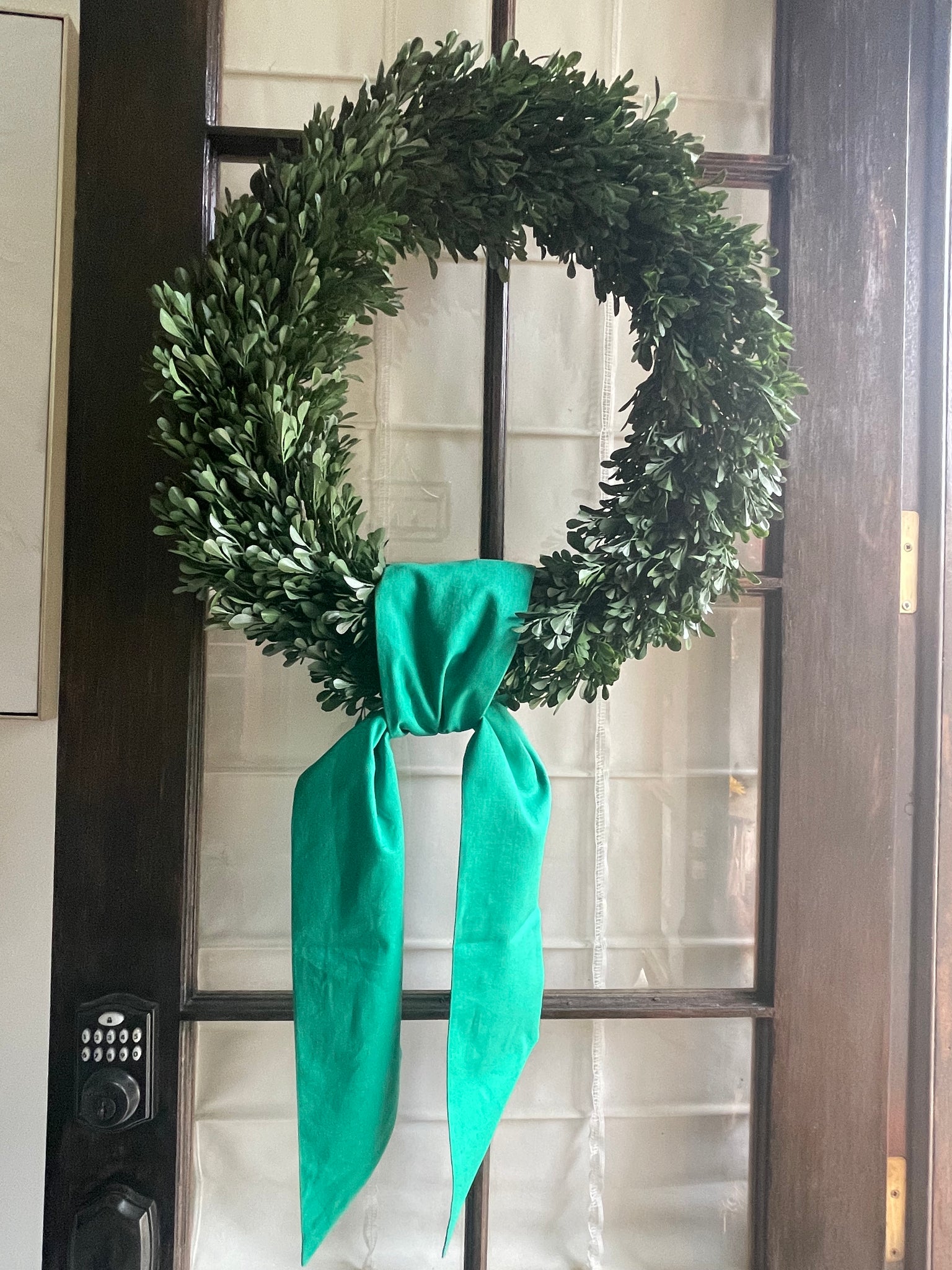 Wreath sashes Green 54"