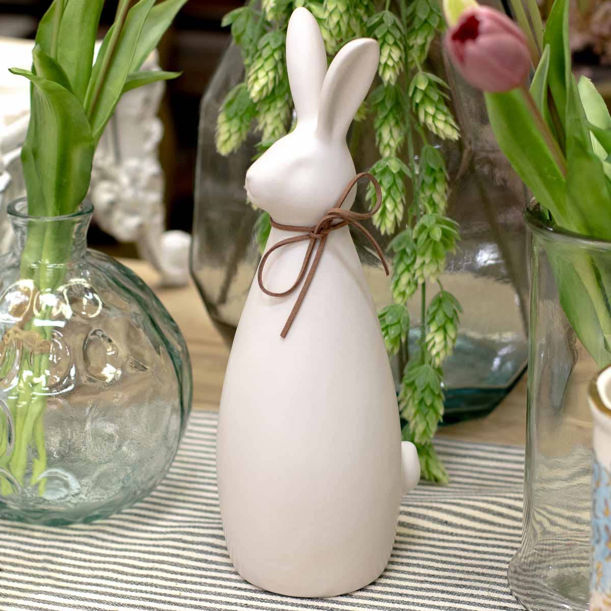 Alice Bunny Décor   White   12"