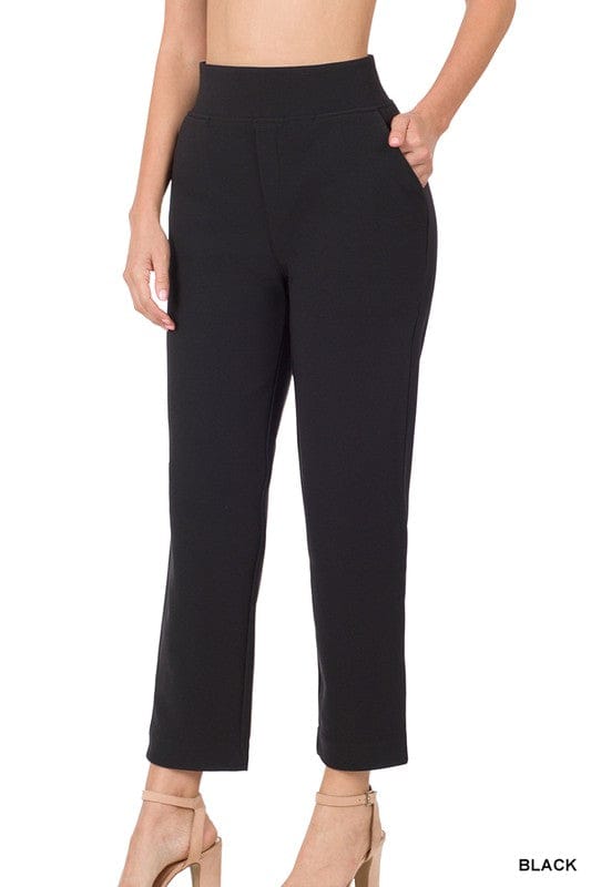 7/8 LENGTH STRETCH PULL-ON DRESS PANTS Geaux Styles