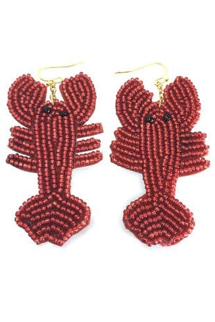 Crawfish earrings Geaux Styles